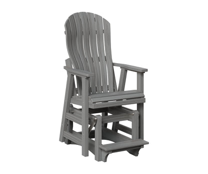 Berlin Gardens Contour Single Counter Glider in Driftwood Gray