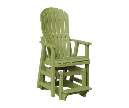 Berlin Gardens Contour Single Counter Glider in Kiwi Green