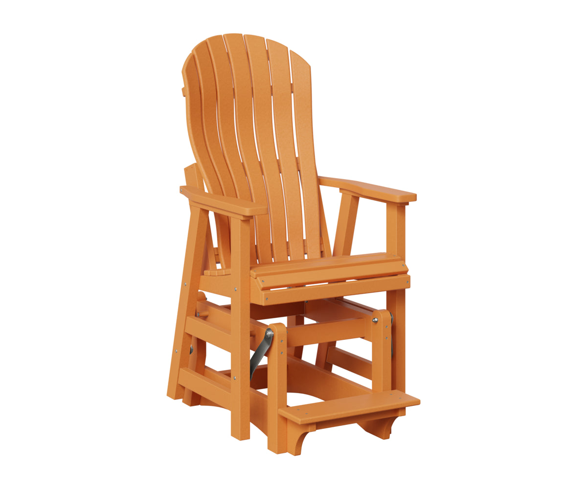 Berlin Gardens Contour Single Counter Glider in Mango Orange