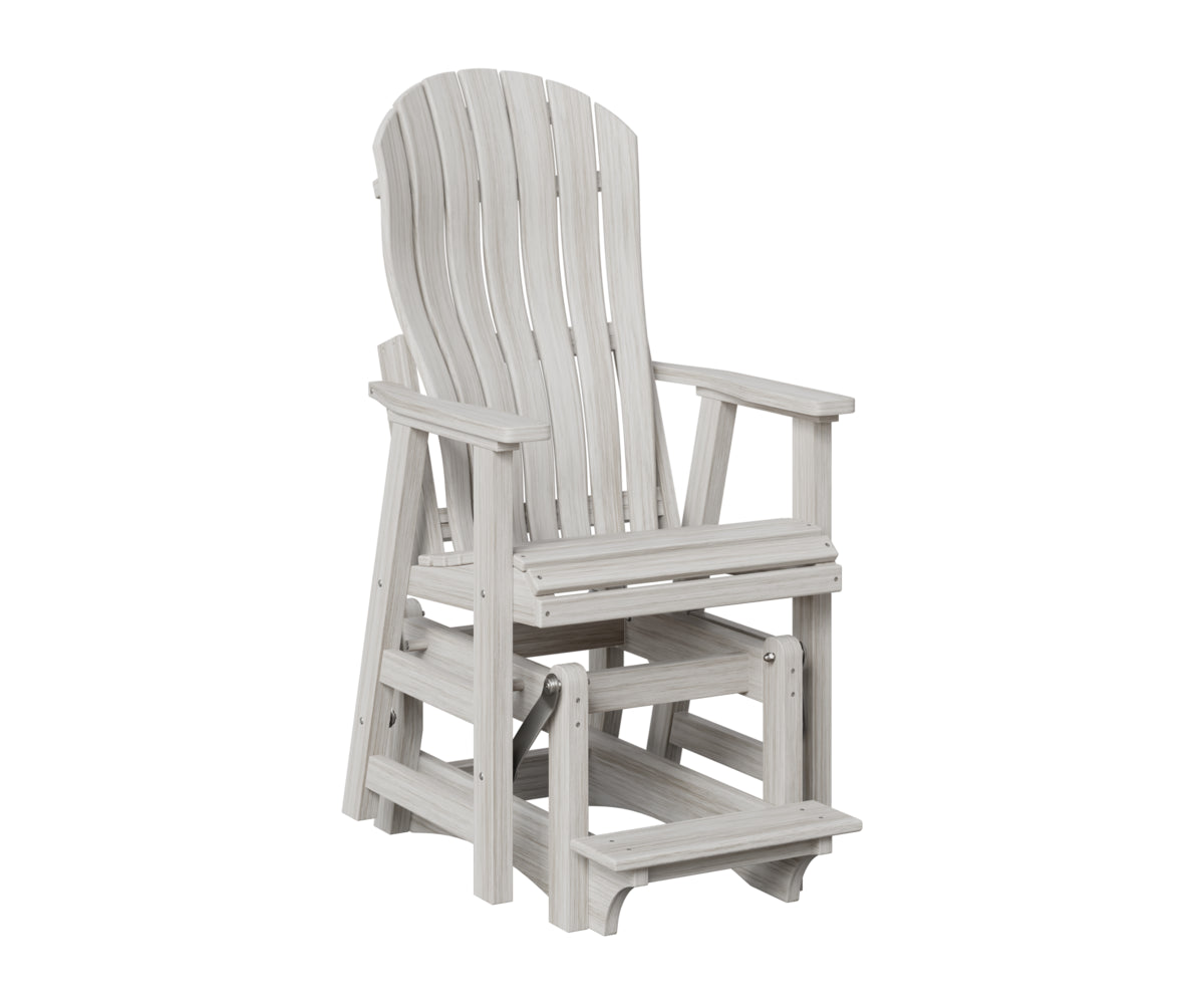 Berlin Gardens Contour Single Counter Glider in Seashell
