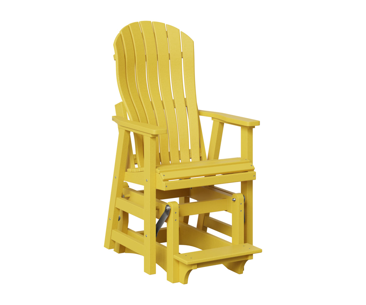 Berlin Gardens Contour Single Counter Glider in Sunburst Yellow