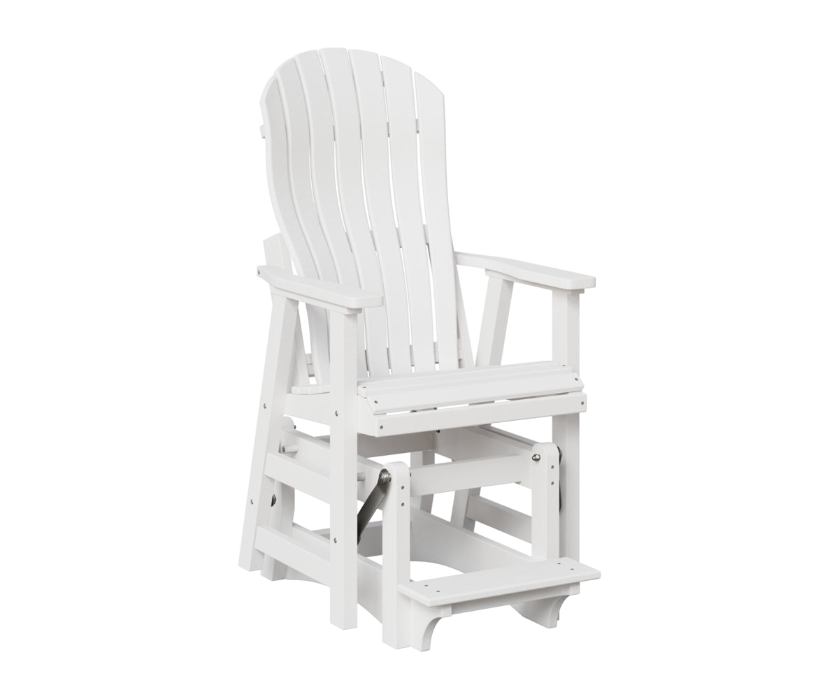 Berlin Gardens Contour Single Counter Glider in White