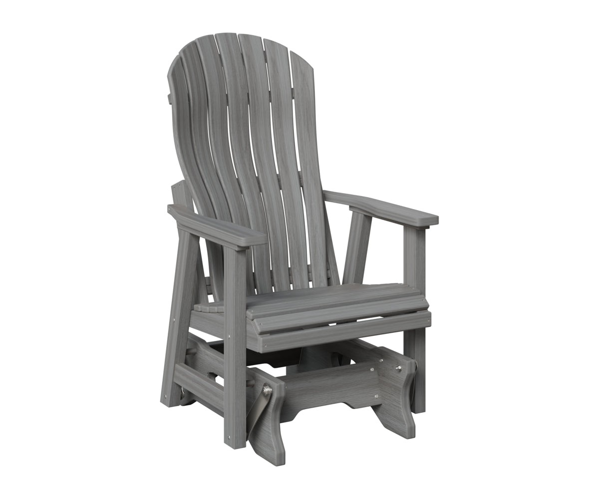 Berlin Gardens Contour Single Glider in Driftwood Gray