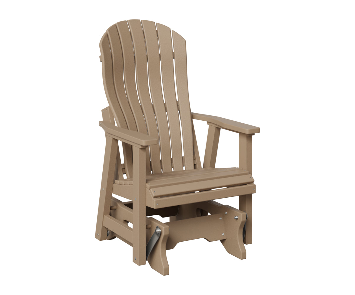 Berlin Gardens Contour Single Glider in Weatherwood