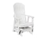 Berlin Gardens Contour Single Glider in White