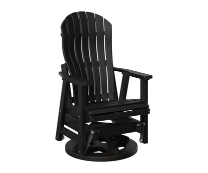 Berlin Gardens Contour Swivel Glider in Black