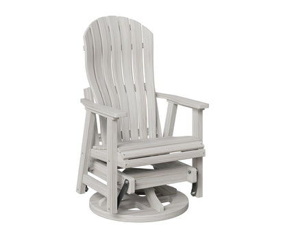 Berlin Gardens Contour Swivel Glider in Seashell