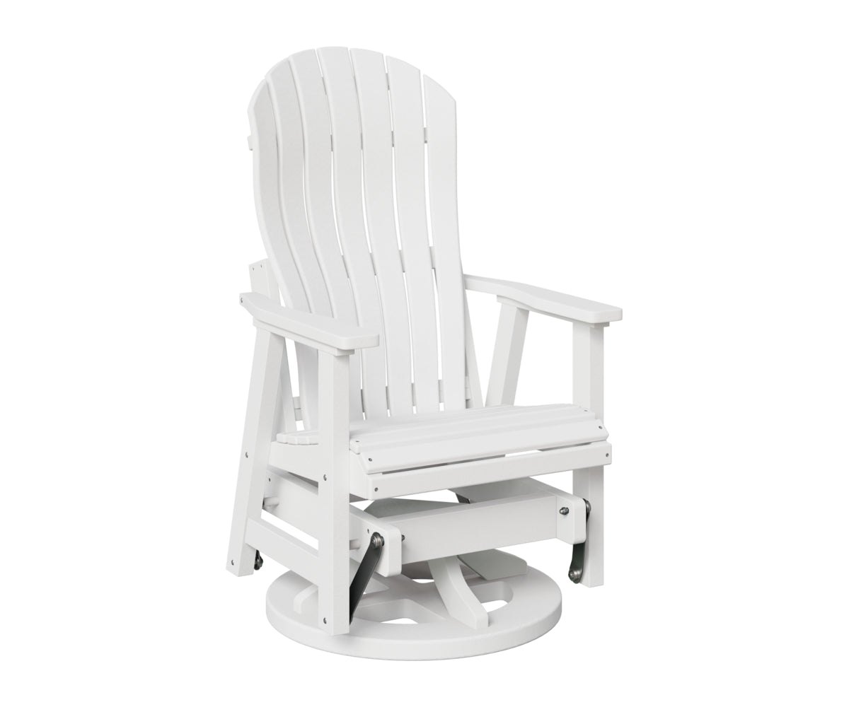 Berlin Gardens Contour Swivel Glider in White