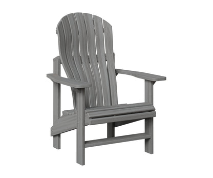Berlin Gardens Contour Upright Adirondack in Driftwood Gray