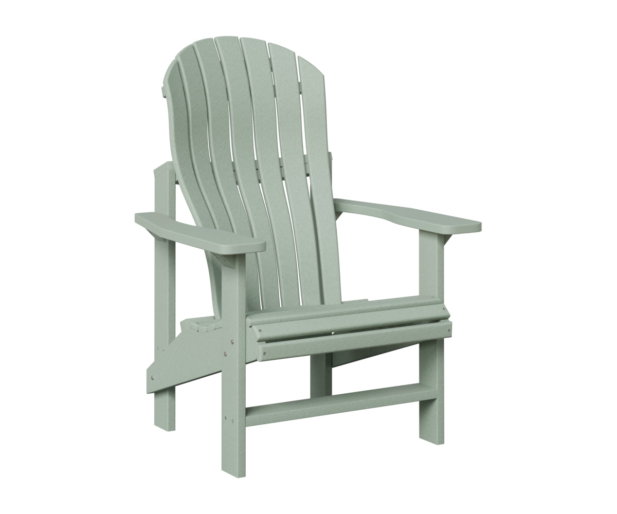 Berlin Gardens Contour Upright Adirondack in Sea Foam