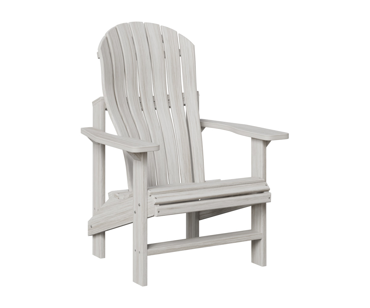 Berlin Gardens Contour Upright Adirondack in Seashell
