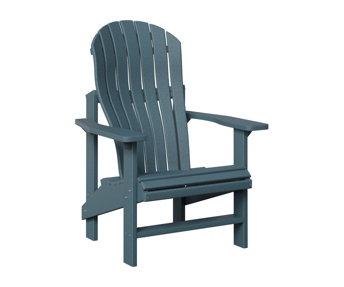 Berlin Gardens Contour Upright Adirondack in Slate