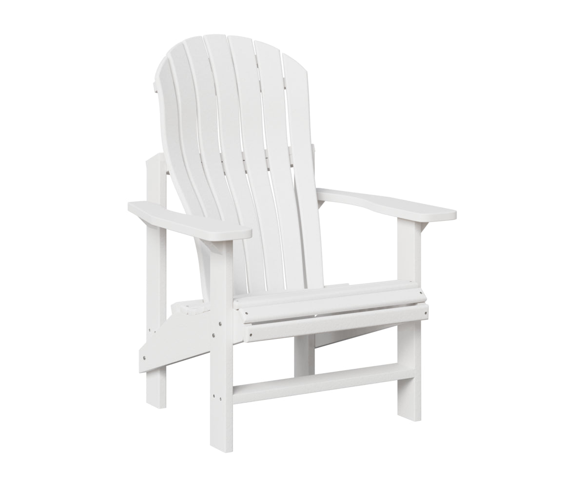Berlin Gardens Contour Upright Adirondack in White