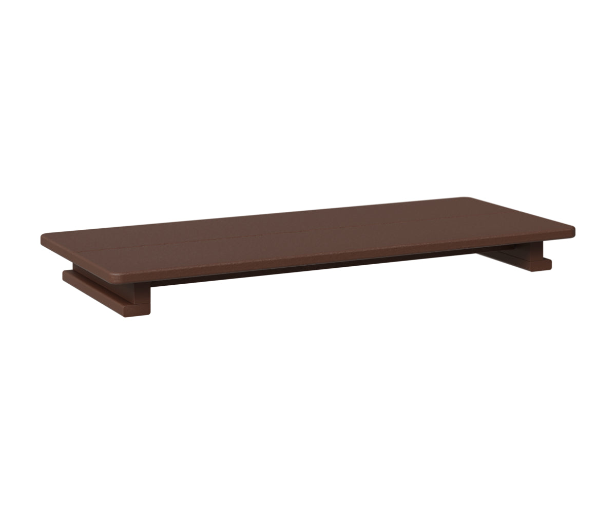 Berlin Gardens HDPE Adirondack Food Tray in Chocolate Brown