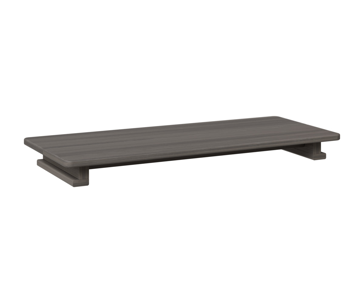 Berlin Gardens HDPE Adirondack Food Tray in Coastal Gray