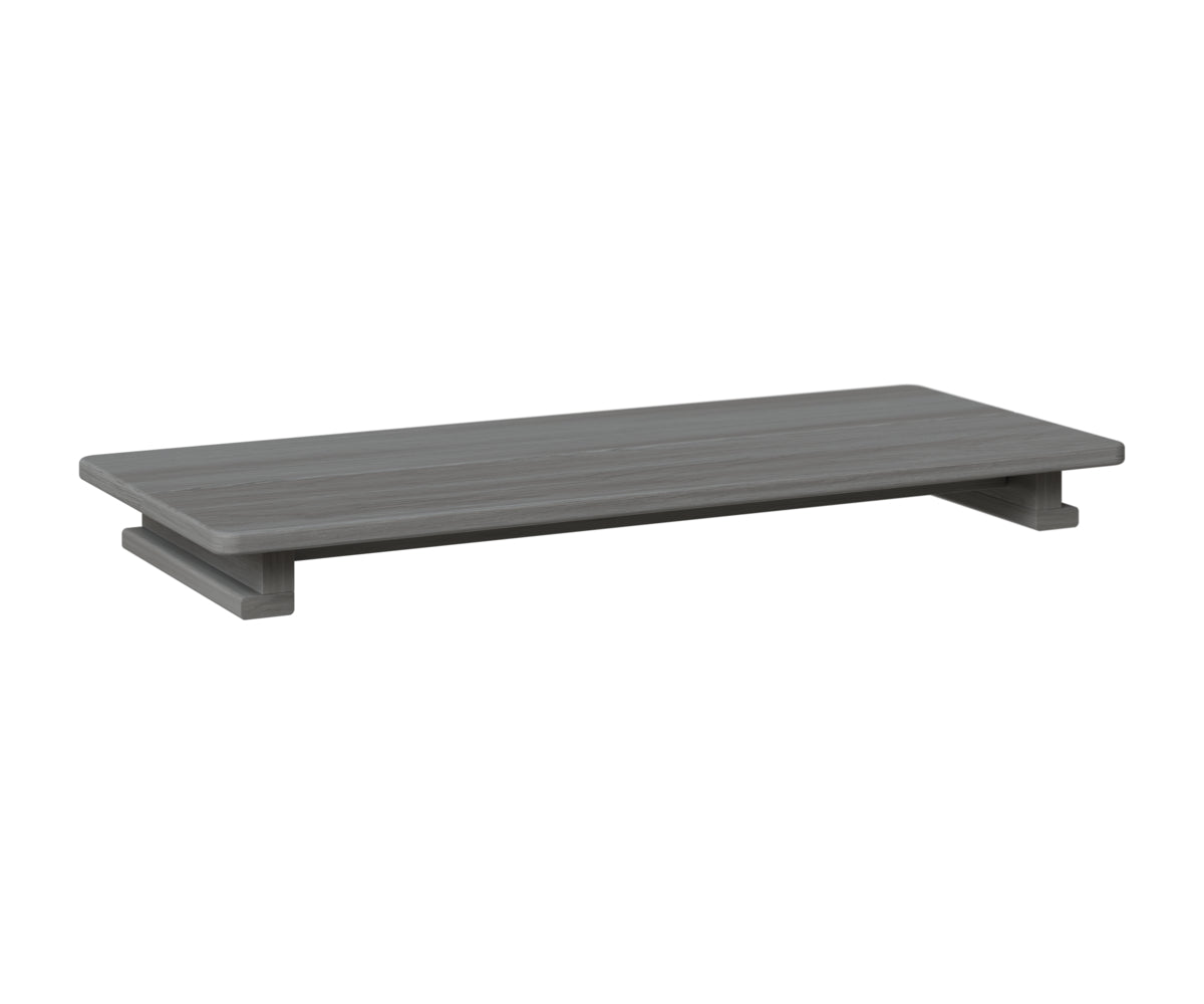 Berlin Gardens HDPE Adirondack Food Tray in Driftwood Gray