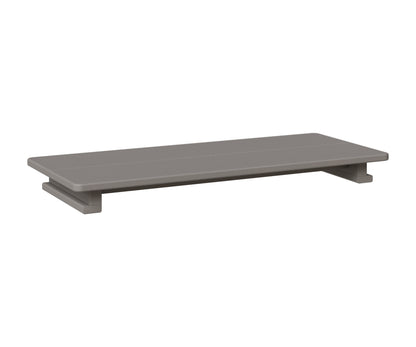Berlin Gardens HDPE Adirondack Food Tray in Light Gray