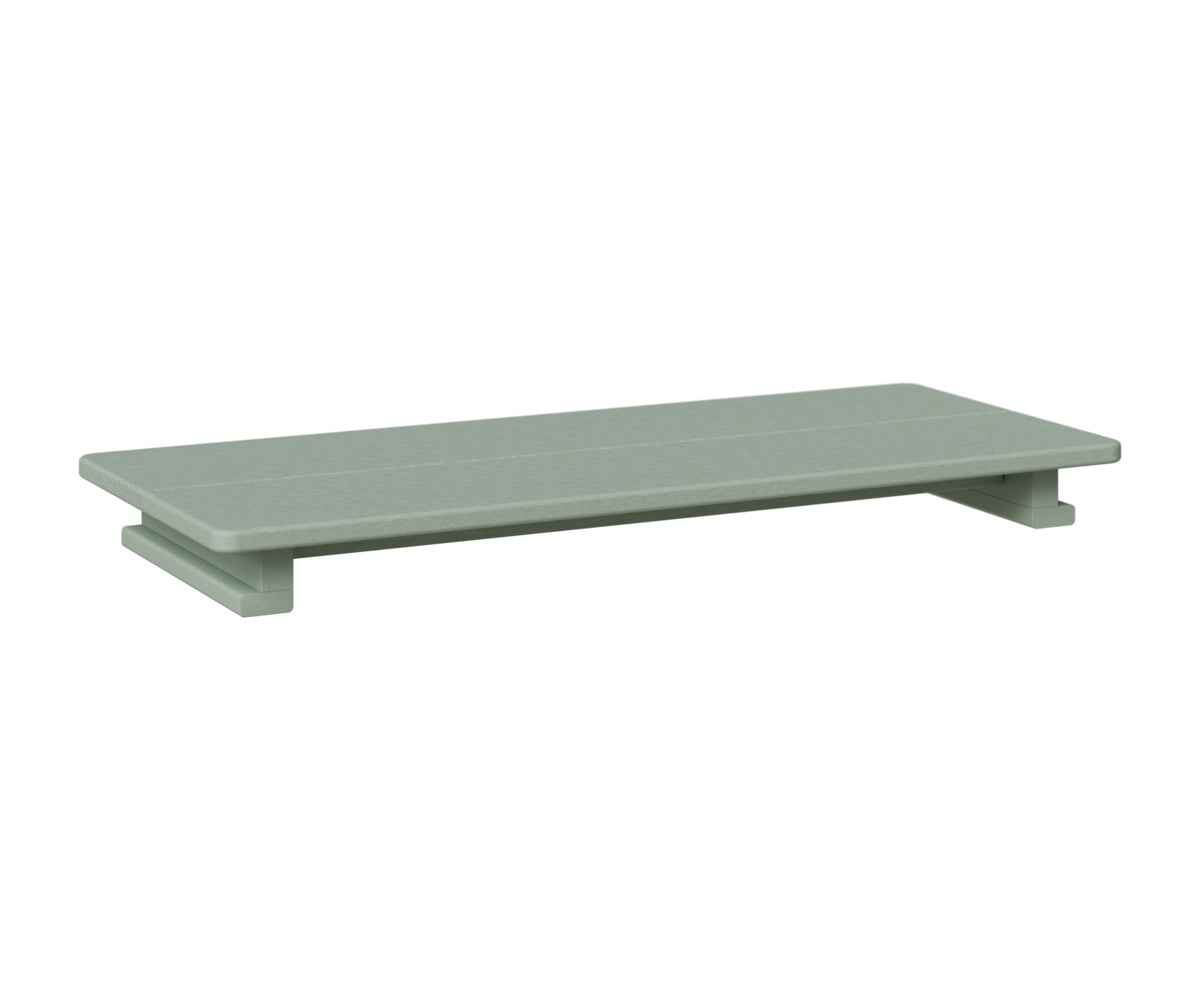 Berlin Gardens HDPE Adirondack Food Tray in Sea Foam