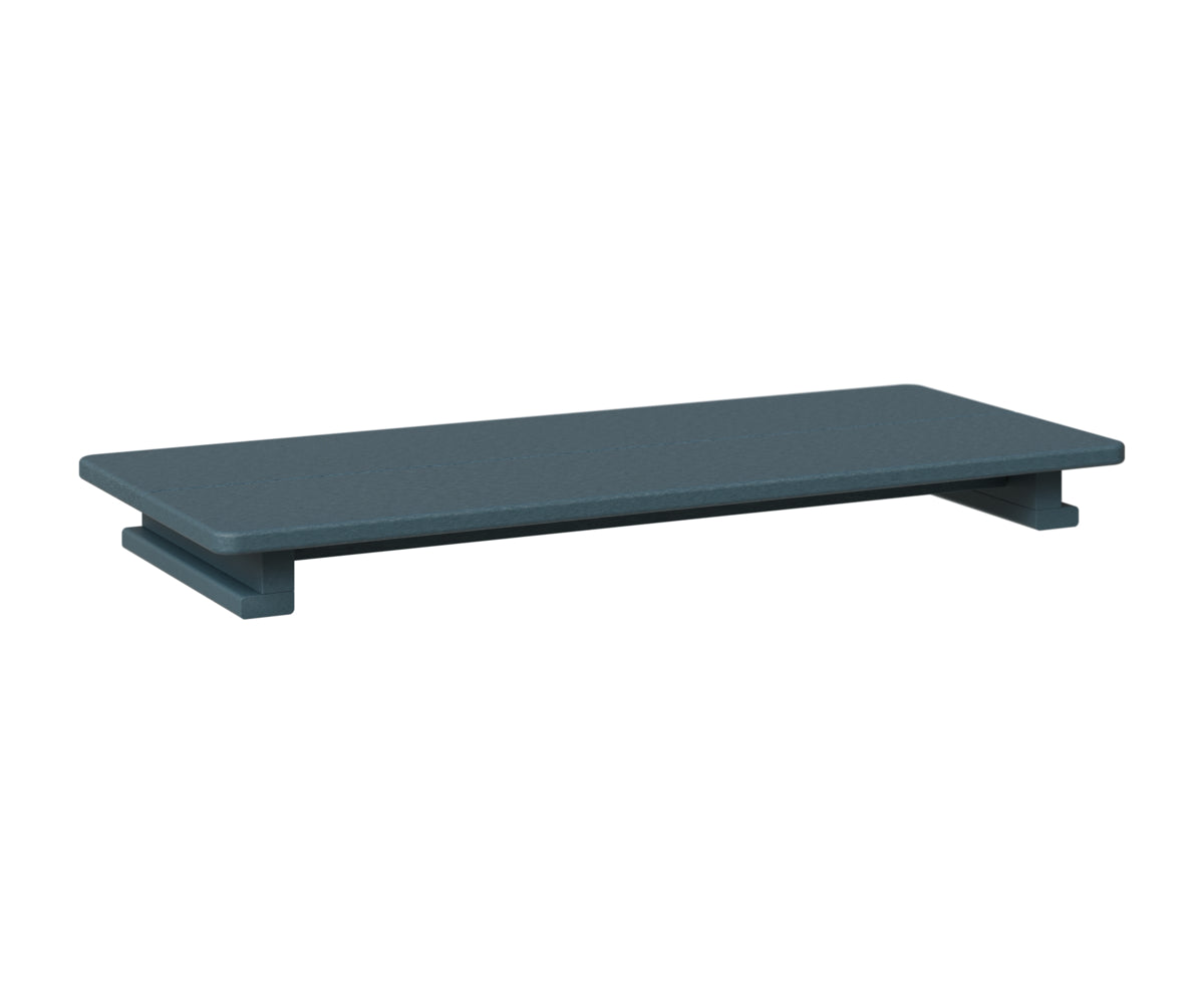 Berlin Gardens HDPE Adirondack Food Tray in Slate