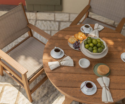 Berlin Gardens Harbor 48" Round Table, lifestyle photo 4