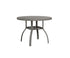 Berlin Gardens Murphy 42" Round Table in Platinum Silver