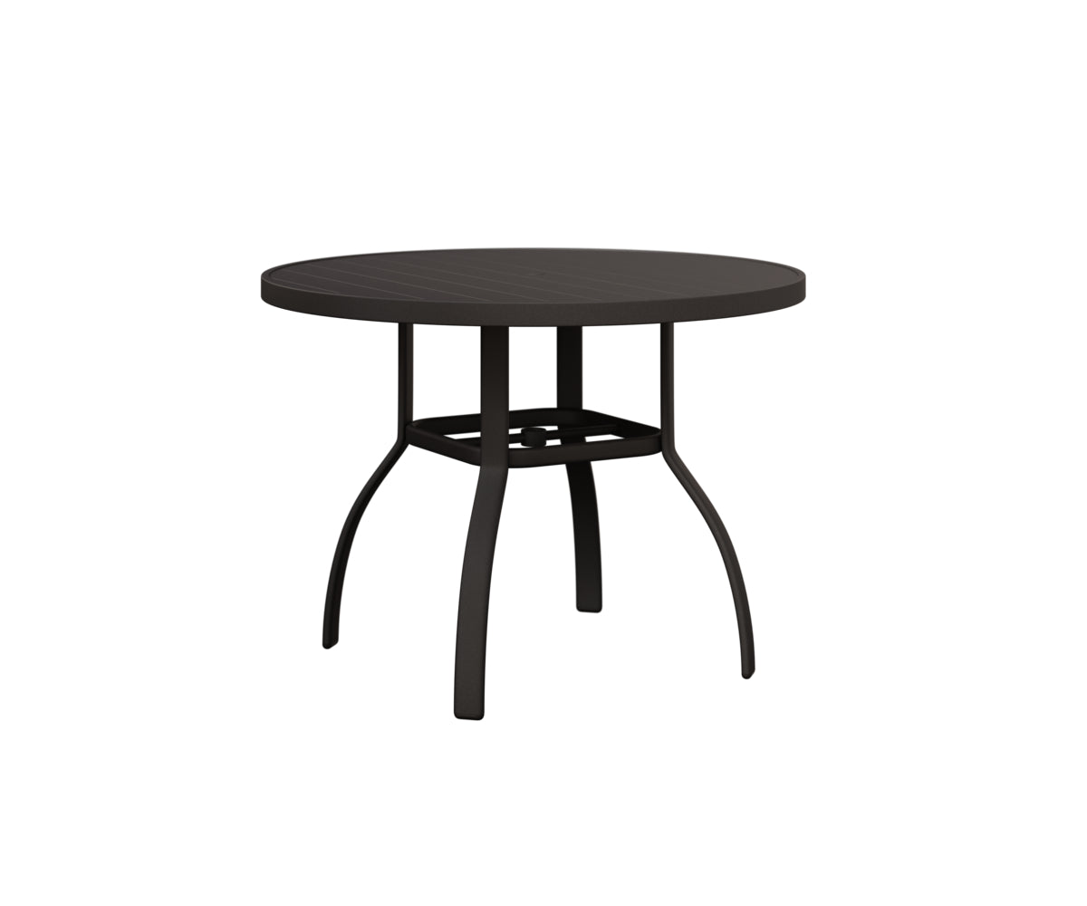 Berlin Gardens Murphy 42" Round Table in Granite Speckle
