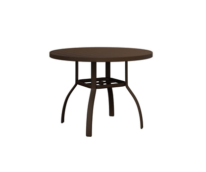 Berlin Gardens Murphy 42" Round Table in Mesquite Wood Vein