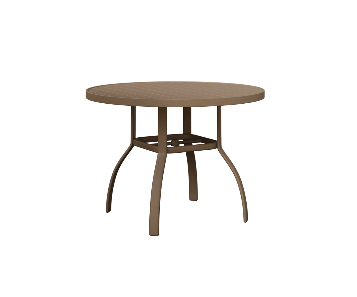 Berlin Gardens Murphy 42" Round Table in Oak Wood Vein