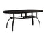 Berlin Gardens Murphy 42x76 Oblong Table in Black