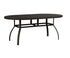 Berlin Gardens Murphy 42x76 Oblong Table in Granite Speckle