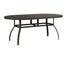 Berlin Gardens Murphy 42x76 Oblong Table in Graphite