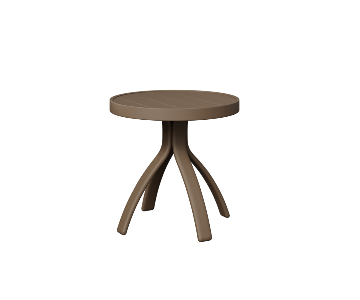 Berlin Gardens Murphy End Table in Clay