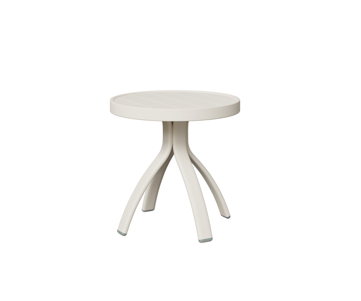 Berlin Gardens Murphy End Table in White