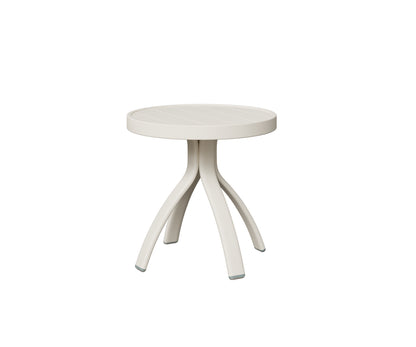 Berlin Gardens Murphy End Table in White