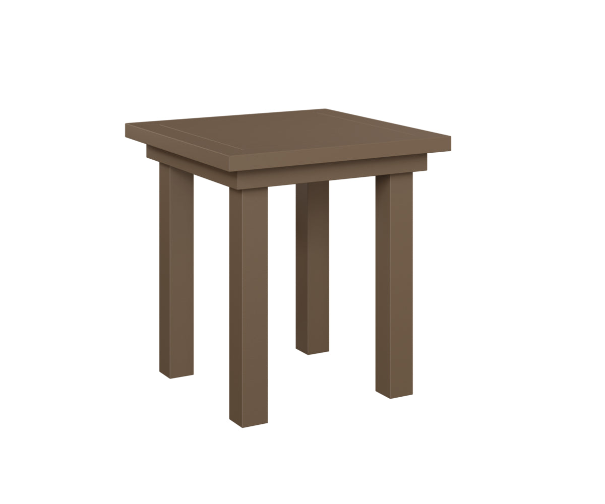 Berlin Gardens Vida End Table in Clay