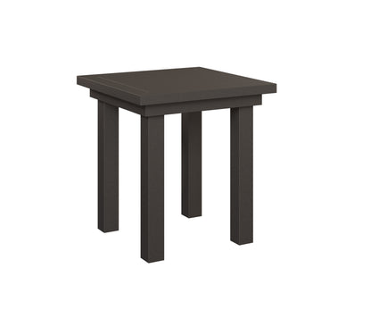 Berlin Gardens Vida End Table in Granite Speckle