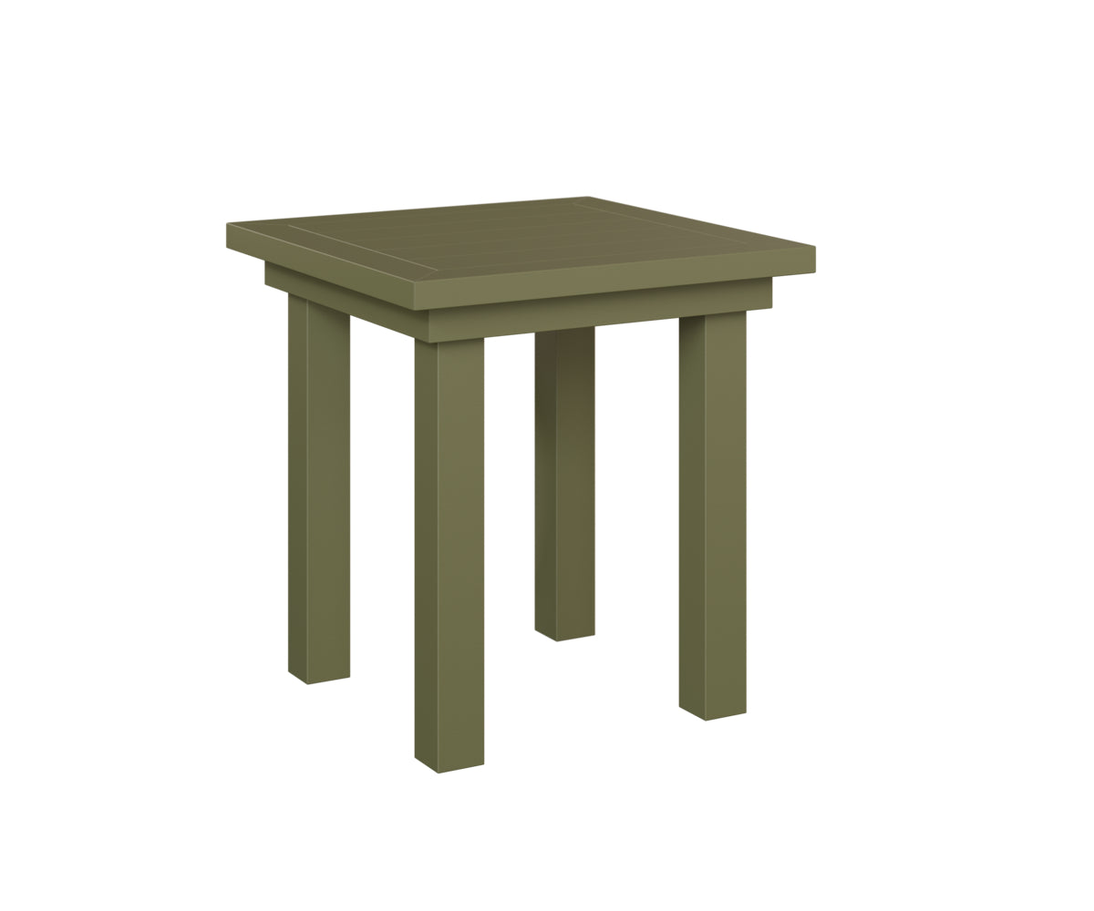 Berlin Gardens Vida End Table in Green Sage