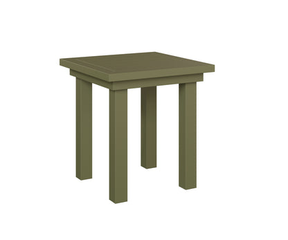 Berlin Gardens Vida End Table in Green Sage