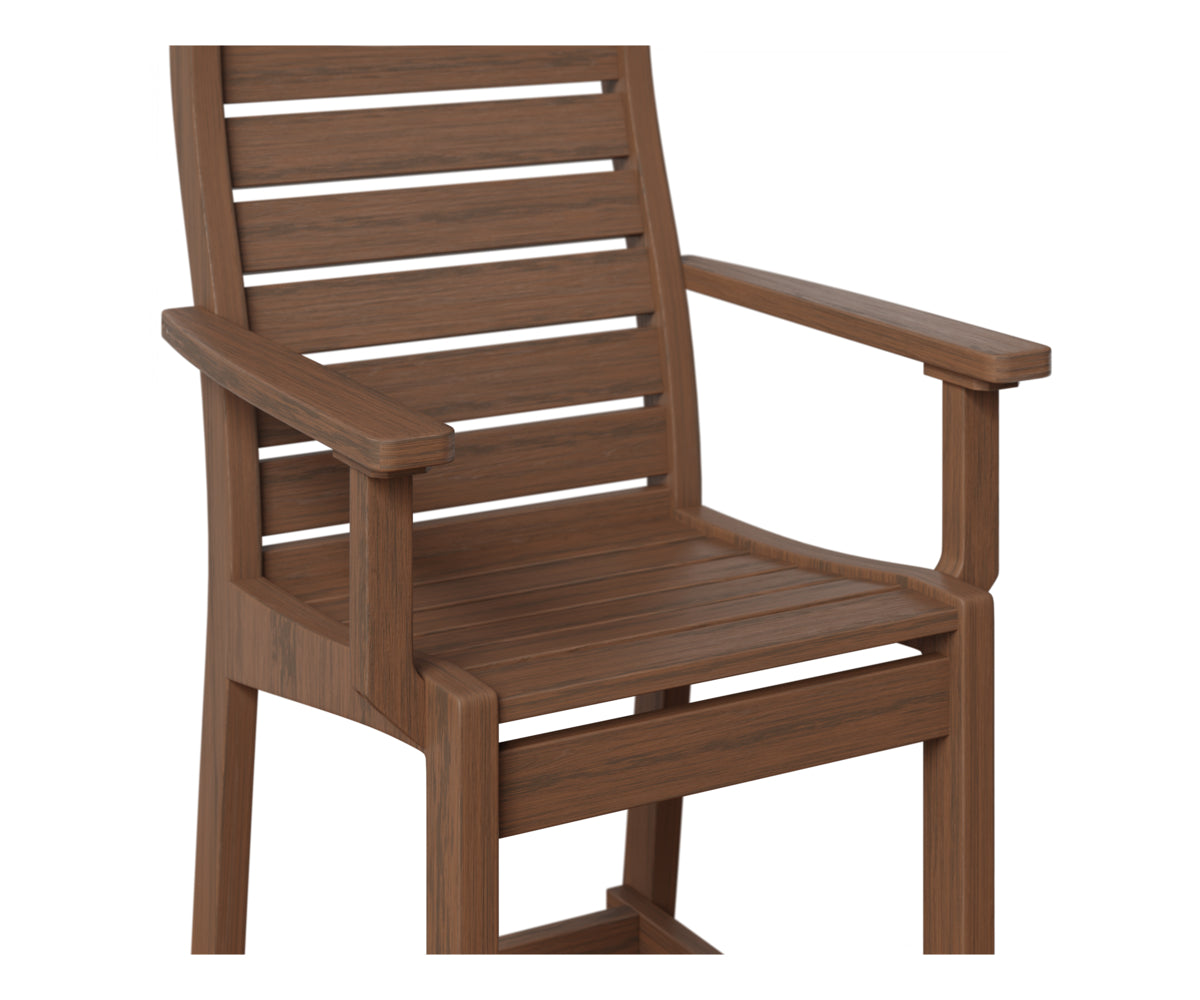 Berlin Gardens Bristol Arm Kit in Brazilian Walnut