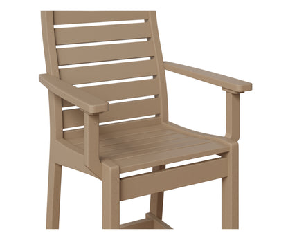 Berlin Gardens Bristol Arm Kit in Weatherwood