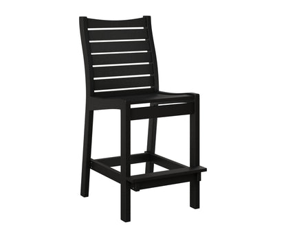 Berlin Gardens Bristol Bar Chair in Black