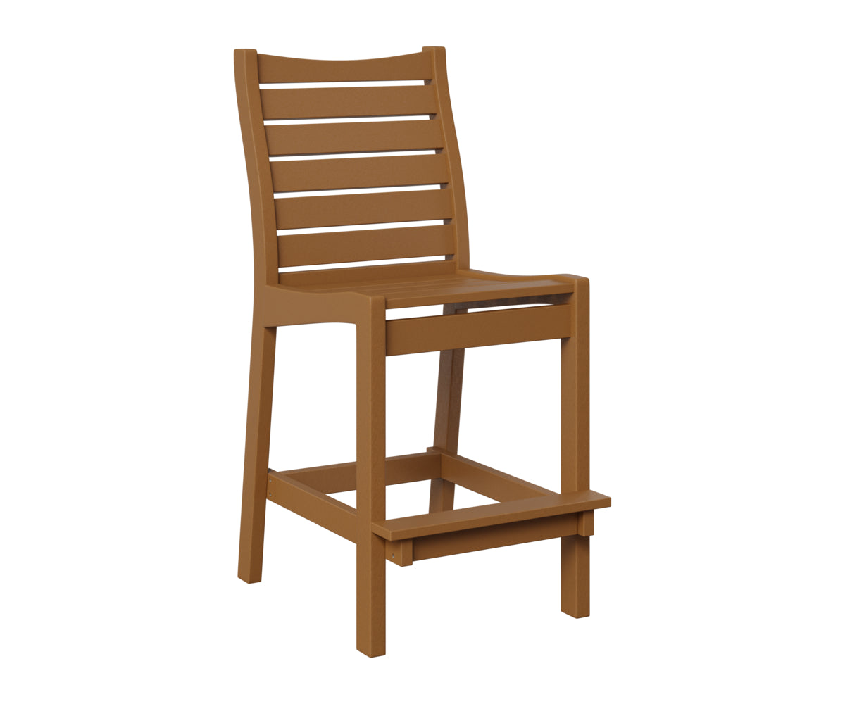Berlin Gardens Bristol Bar Chair in Cedar