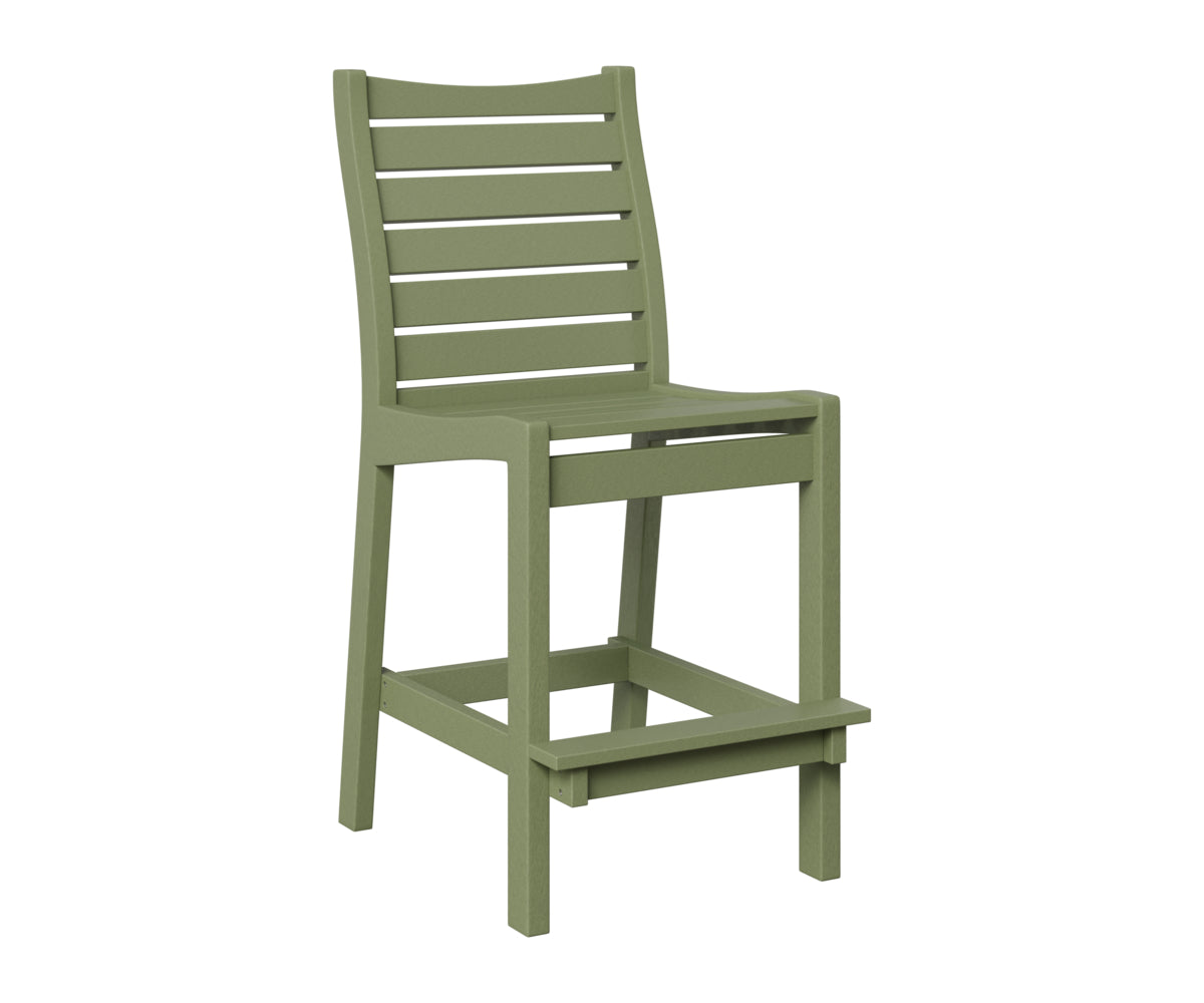 Berlin Gardens Bristol Bar Chair in Sage
