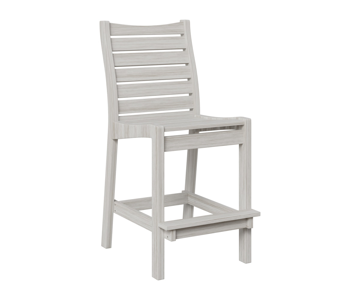 Berlin Gardens Bristol Bar Chair in Seashell