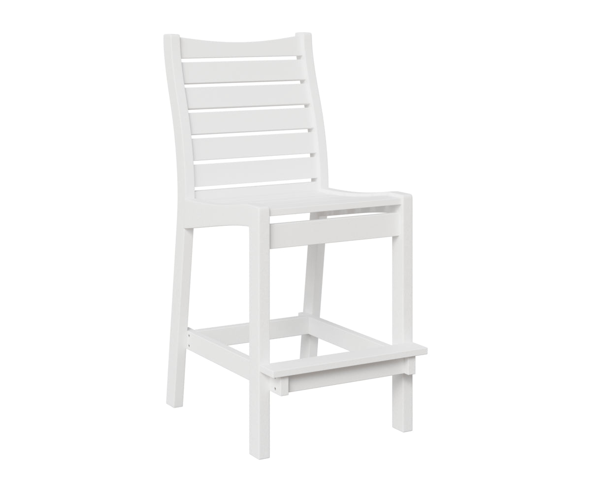 Berlin Gardens Bristol Bar Chair in White