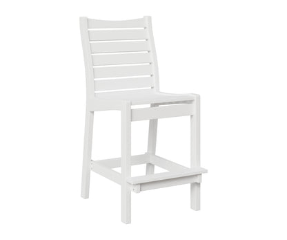 Berlin Gardens Bristol Bar Chair in White
