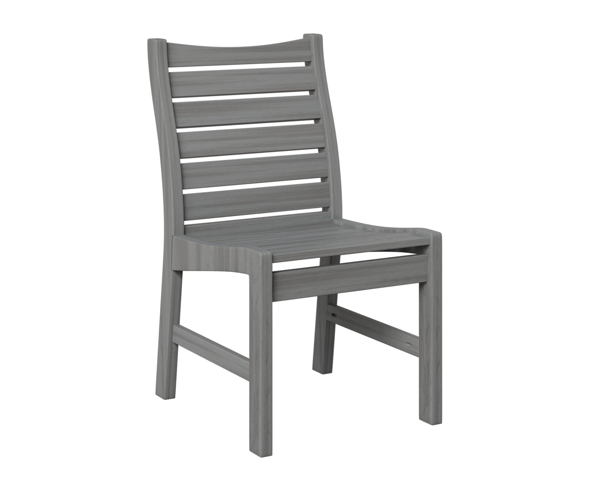 Berlin Gardens Bristol Dining Chair in Driftwood Gray