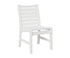 Berlin Gardens Bristol Dining Chair in White