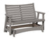 Berlin Gardens Bristol Double Glider in Light Gray