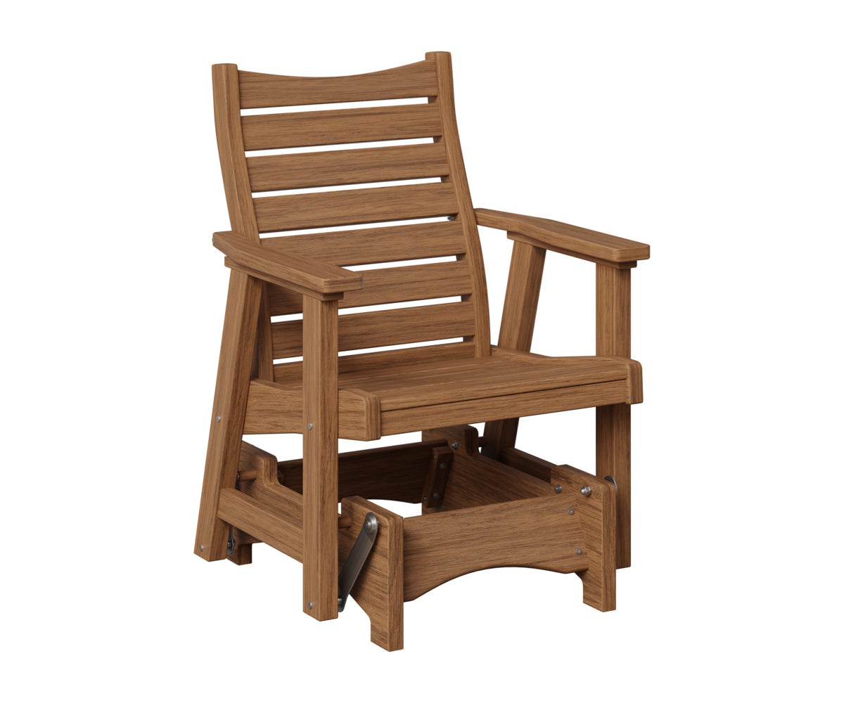 Berlin Gardens Bristol Single Glider in Antique Mahogany